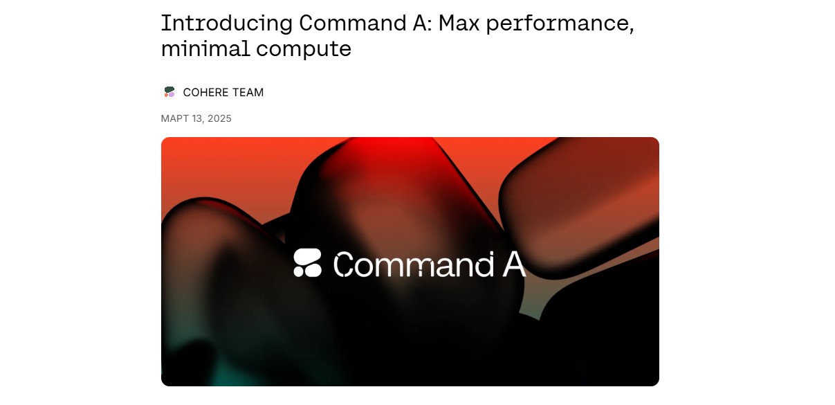 Command A #0